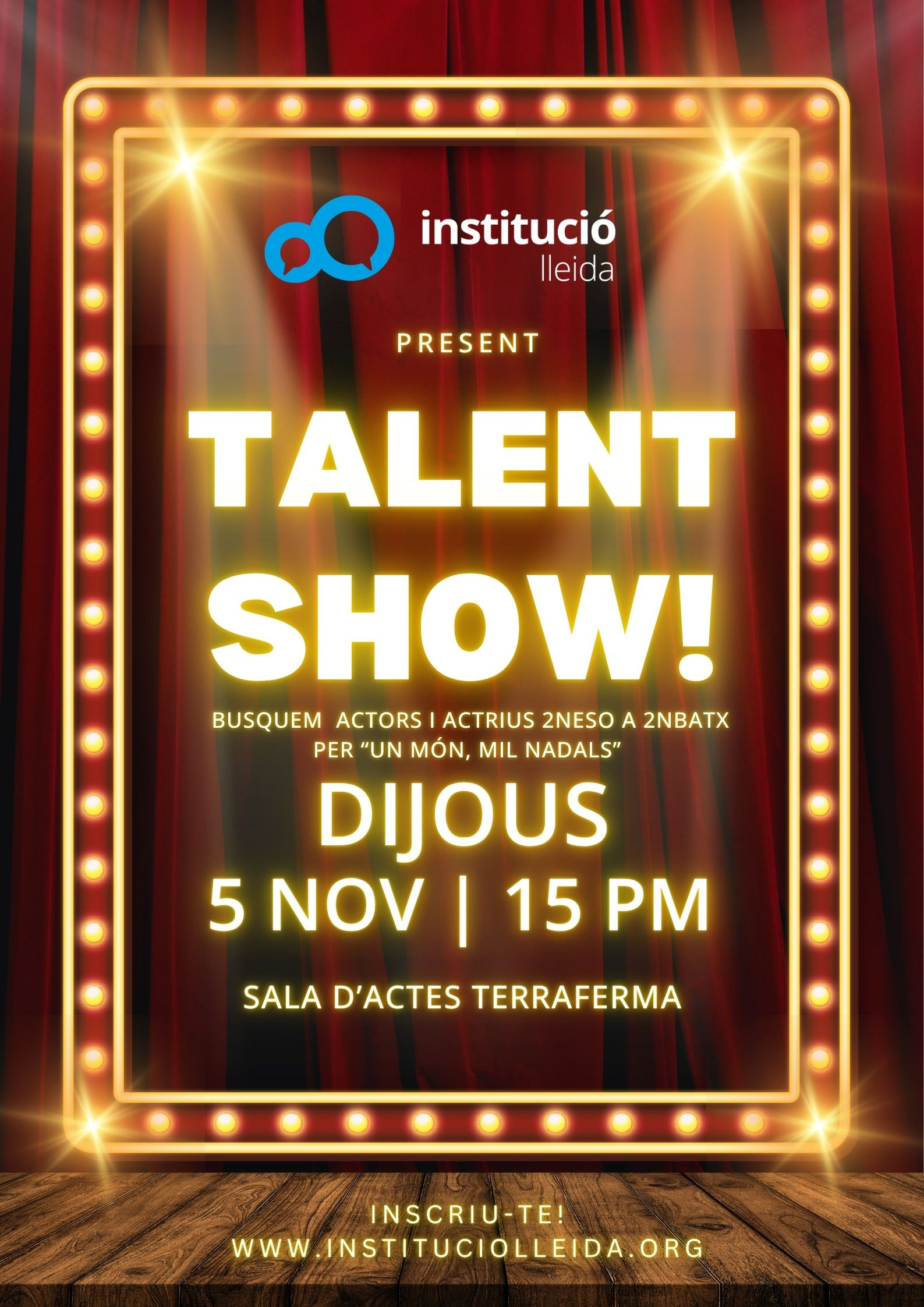 TORNA EL CÀSTING!